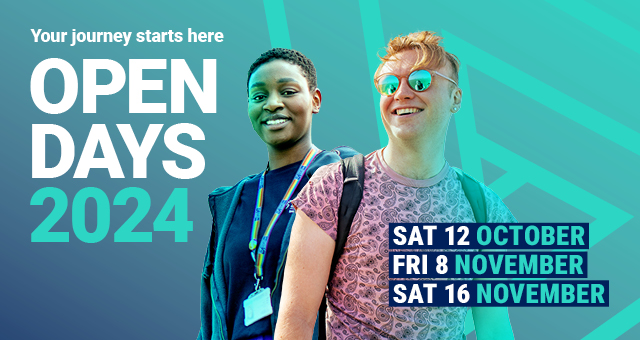 Your journey starts here with our 2024 Open Days